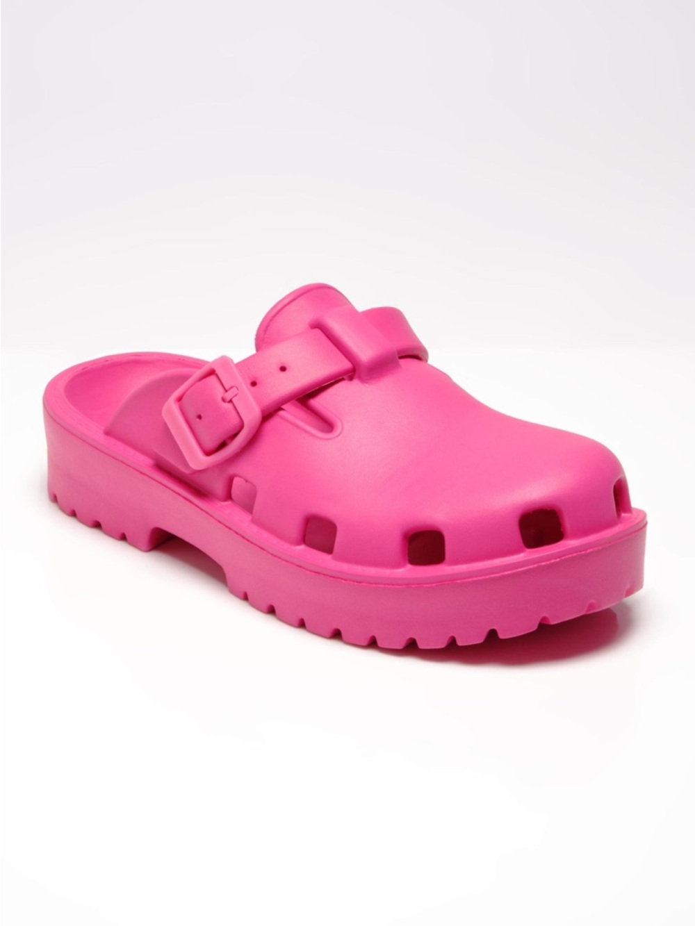 NEW! Free People Karlie Buckle Clogs. 7. - Picture 2 of 14